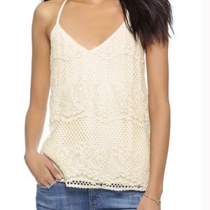 Ella Moss Tan Lace Camisole